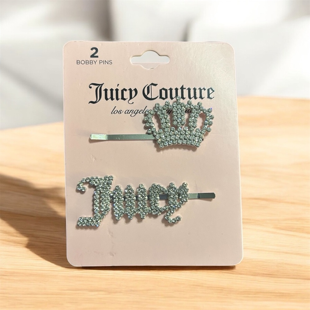 Juicy Couture Silver Bobby Pins